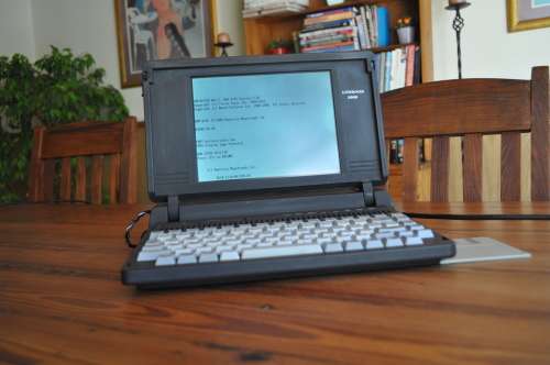 Vintage 386SX Notebook Laptop