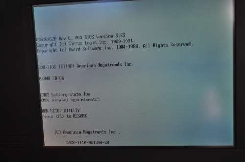 Vintage 386SX Notebook Laptop