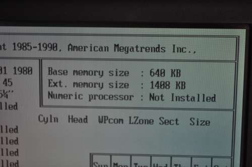 Vintage 386SX Notebook Laptop