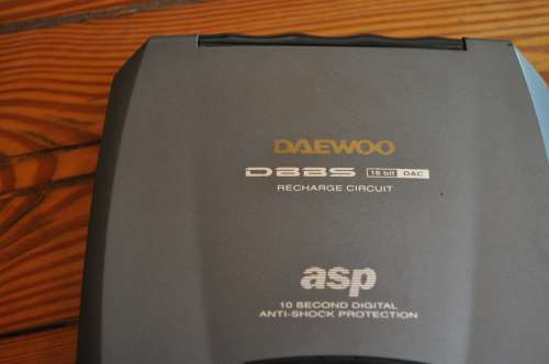 Vintage Daewoo Portable CD Player
