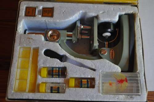 Vintage Tasco Junior Microscope Kit