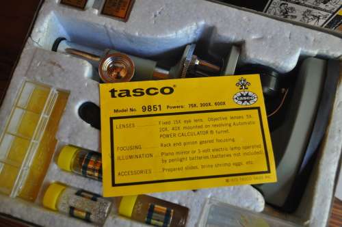 Vintage Tasco Junior Microscope Kit
