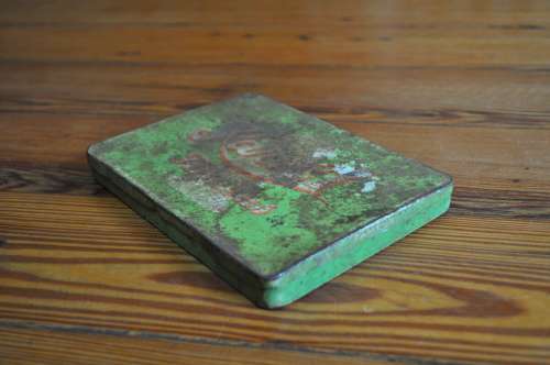Vintage Karel 1 Tin Box