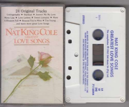 Nat King Cole - Greatest Love Songs (Cassette)