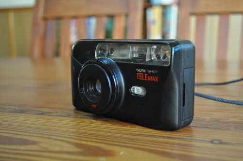Canon Sure Shot Tele Max 35mm Film Camera