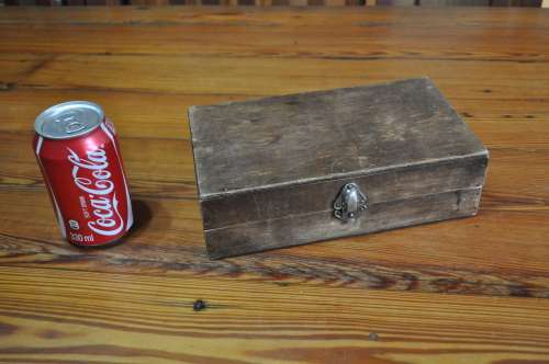 Vintage Wooden Storage Box