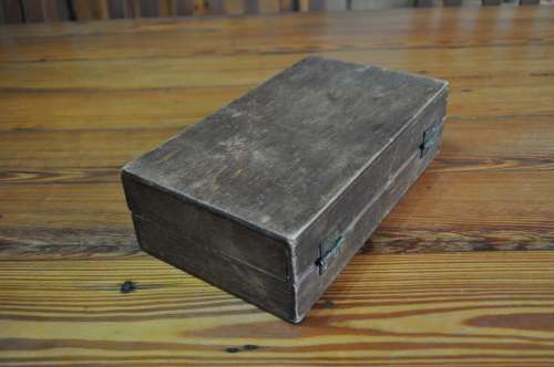 Vintage Wooden Storage Box