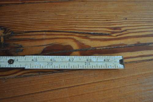 Vintage Folding Ruler London