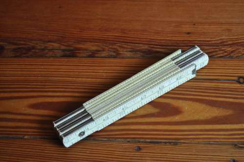 Vintage Folding Ruler London