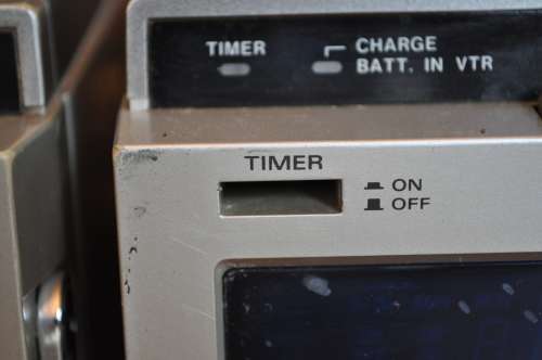 Vintage Hitachi Portable Video Cassette Recorder And Tuner (selling as is)