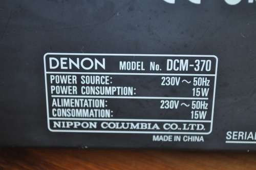 Denon 5 Disc Cd Player