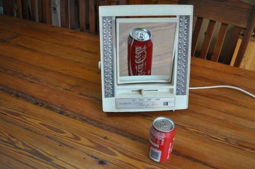 Vintage General Electric Make Up Mirror Light