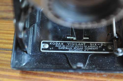 Vintage Kodak Vigilant Six 20 Film Camera