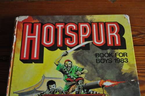 Vintage Hotspur Book for Boys 1983