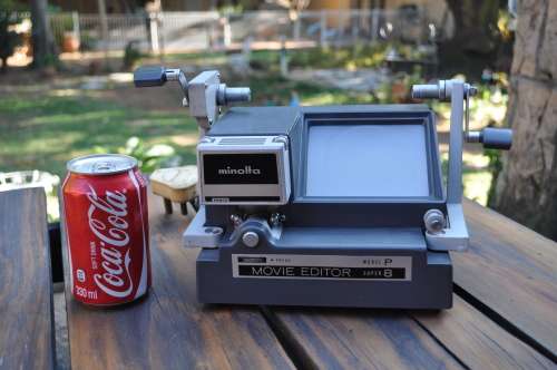 Vintage Minolta 8mm Film Editor