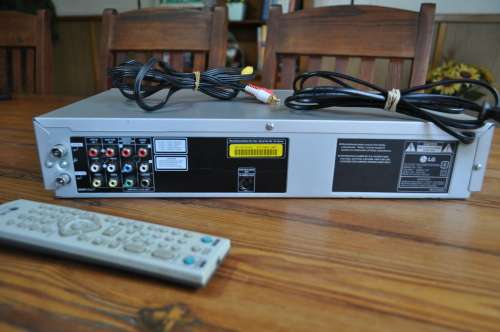 LG DVD VCR Combo With Remote