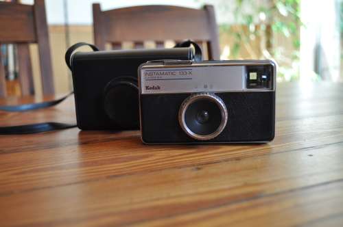 Vintage Kodak Instamatic 133 X 35mm Film Camera