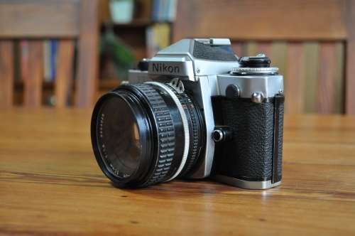 Nikon FE2 35mm Film Camera Lens Nikon 50mm 1:1.8