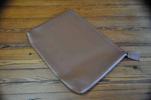 Vintage Vinyl Carry Bag With Red Cross