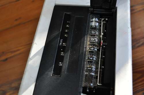 Vintage Postal Stamp Machine By Pitney Bowes