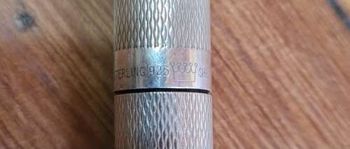 Vintage Sheaffer Sterling Silver Fountain Pen