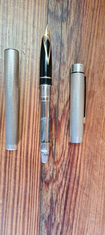 Vintage Sheaffer Sterling Silver Fountain Pen