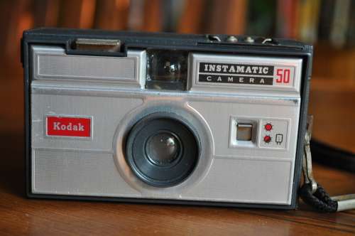 Vintage Kodak Instamatic 50 35mm Film Camera