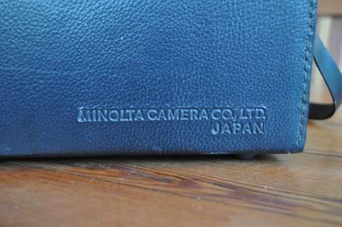 Vintage Minolta Str 101 Camera Carry Case
