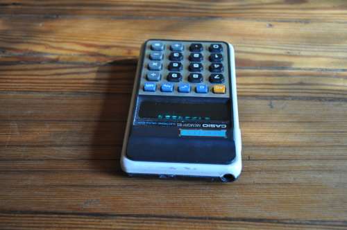 Vintage Casio Tedelex Calculator