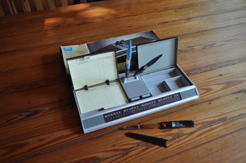 Vintage 1970s Desk Organizer