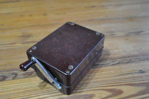 Vintage Megger Isolation Tester (selling as is)