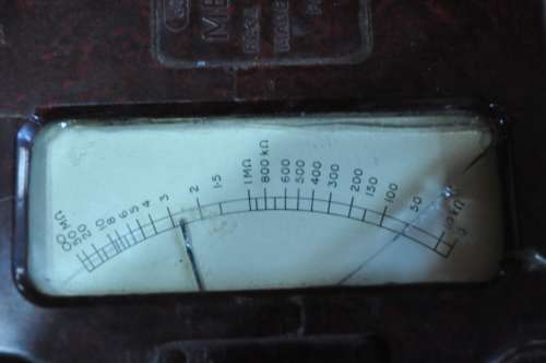 Vintage Megger Isolation Tester (selling as is)