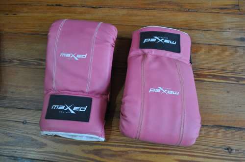 Boxing Mitts And Two Skipping Ropes