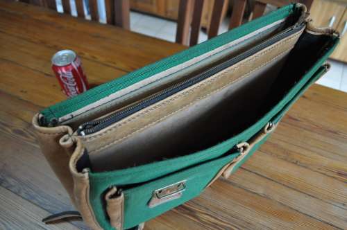 Old School Bag (not sure if its leather)