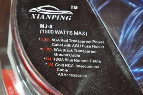 Amplifier Installation Kit