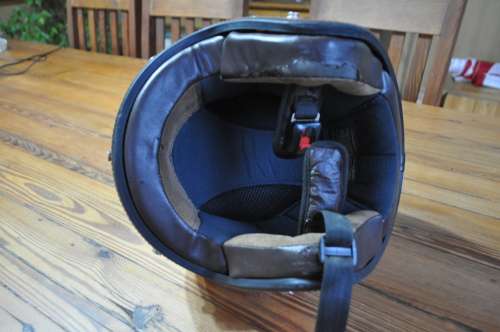 Retro Union Jack Open Face Helmet (please read)