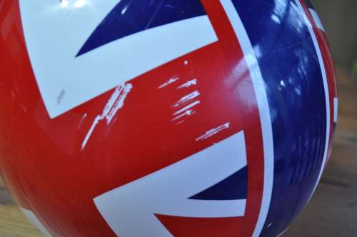 Retro Union Jack Open Face Helmet (please read)