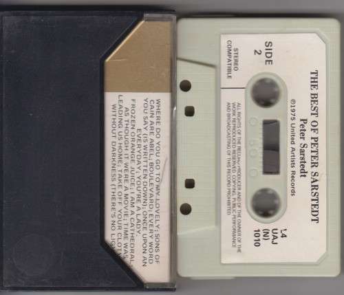 Peter Sarstedt - The Best Of (Cassette)