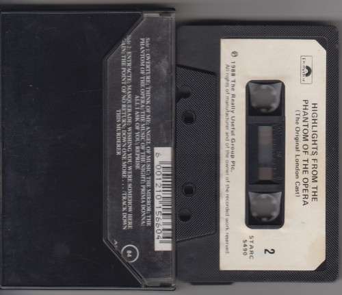 Phantom Of The Opera - Highlights From (Cassette)
