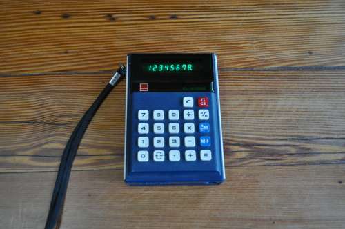 Vintage Sharp EL Calculator