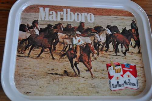 Marlboro Serving Tray Made In Italy