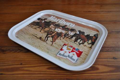 Marlboro Serving Tray Made In Italy
