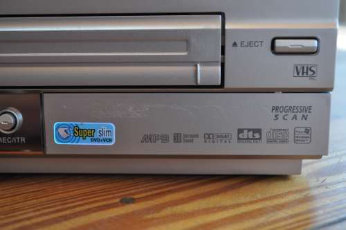 LG DVD Player And VHS Video Cassette Combo Player With Remote