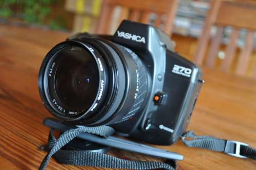 Yashica 35mm Film Camera with Lens