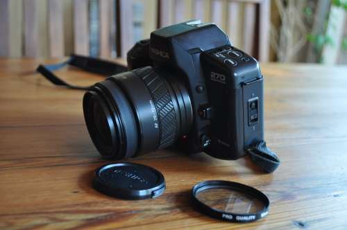 Yashica 35mm Film Camera with Lens
