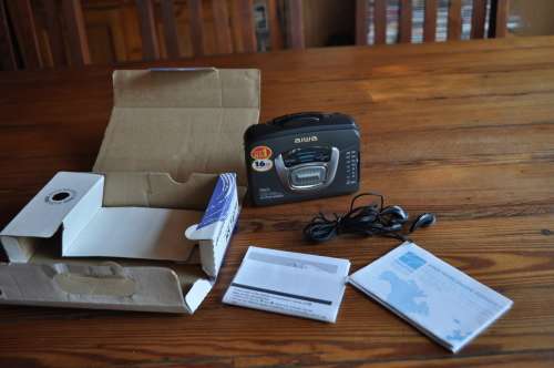 Vintage Aiwa Walkman Radio (selling as is)