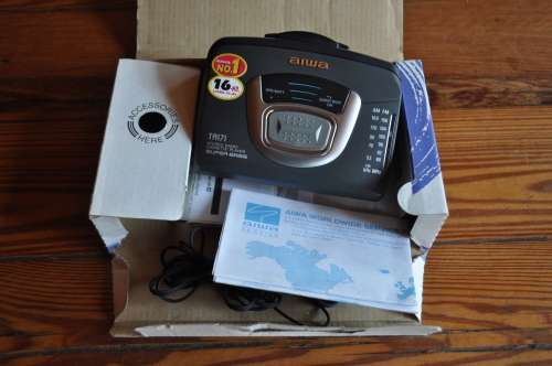 Vintage Aiwa Walkman Radio (selling as is)
