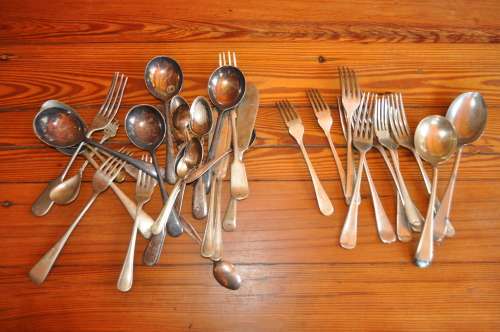 Vintage Silver Plated Cutlery