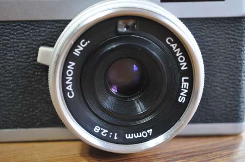 Vintage Canon Canonet 28 Film Camera Lens 40mm