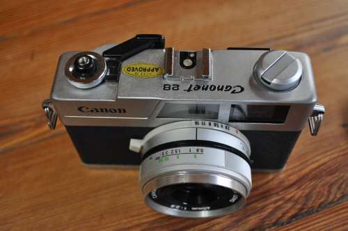 Vintage Canon Canonet 28 Film Camera Lens 40mm